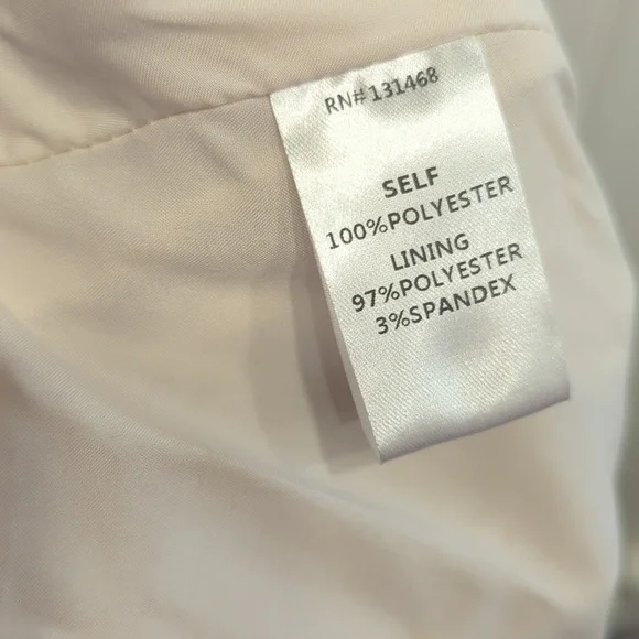 NWT VICI Full Pleated Maxi Skirt Ivory Satin Sheen, Elegant Neutral Flowy, Large - Picture 6 of 6